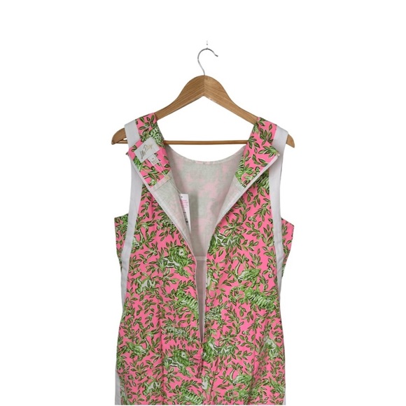 Lilly Pulitzer Beckler Stretch Shift Dress Main Character Energy NWT Size 14 - Picture 8 of 14